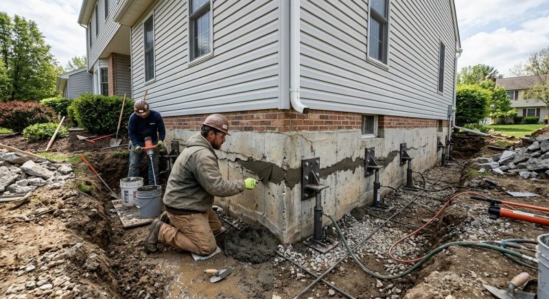 Basement Foundation Repair in Redwood City, CA