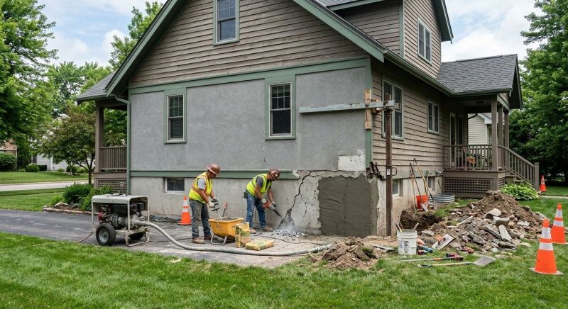 Building Foundation Repair in Sunnyvale, CA