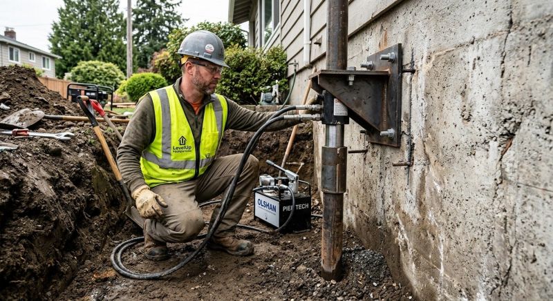 Concrete Foundation Leveling in Morgan Hill, CA