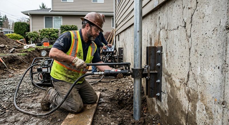 Concrete Foundation Leveling in Redwood City, CA
