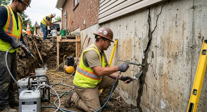 Cracked Foundation Repair in Dublin, CA