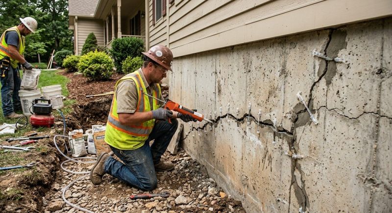 Cracked Foundation Repair in Hayward, CA