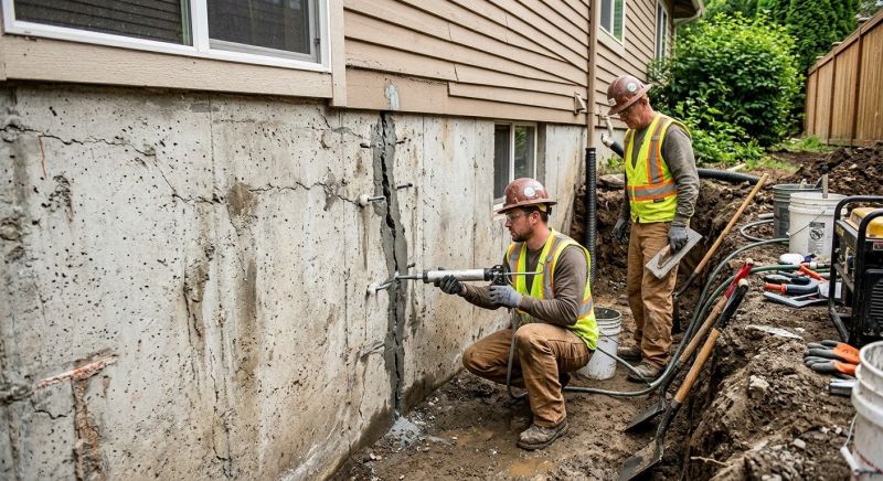 Cracked Foundation Repair in Livermore, CA