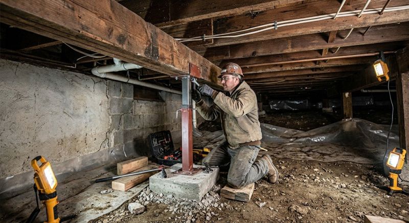 Crawlspace Foundation Repair in Alameda County, CA