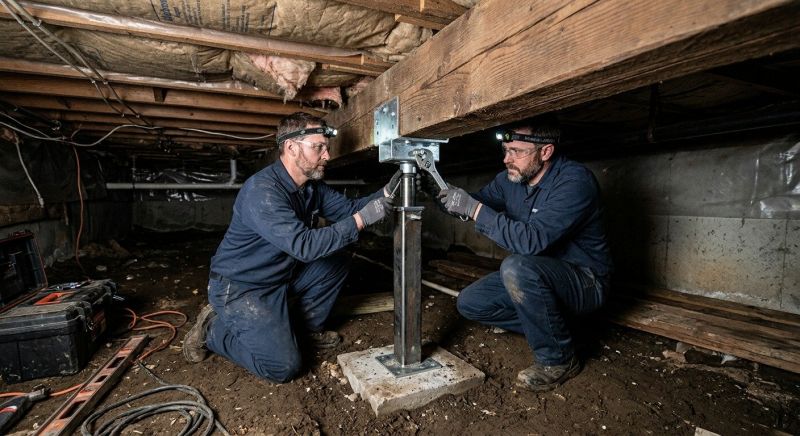 Crawlspace Foundation Repair in Newark, CA