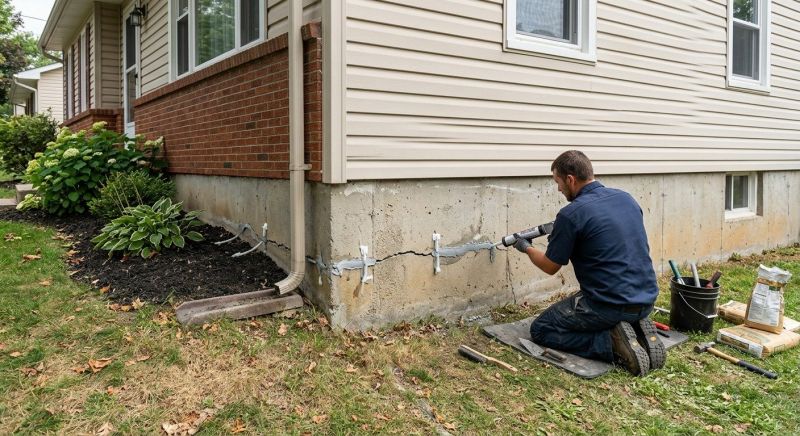 Foundation Crack Repair in Menlo Park, CA