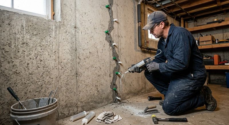 Foundation Crack Repair in Sunnyvale, CA