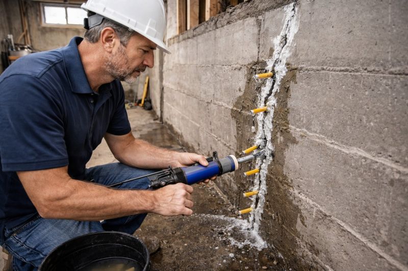 Foundation Crack Sealing in San Jose, CA