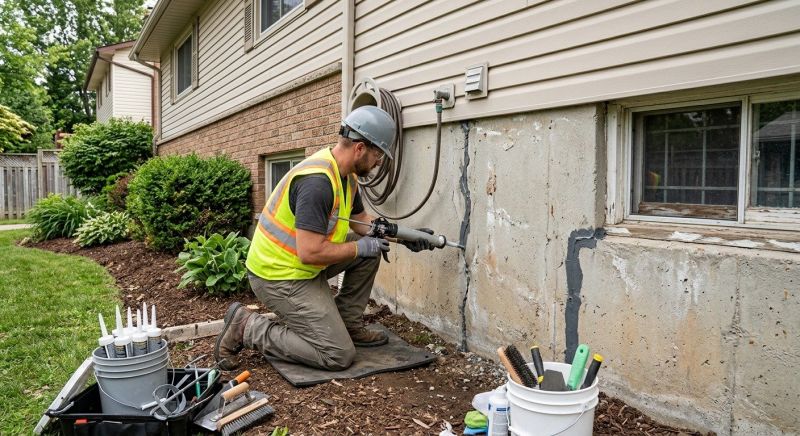Foundation Crack Sealing in San Jose, CA
