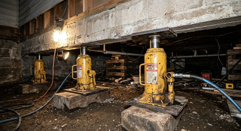 Foundation Jacking in Menlo Park, CA
