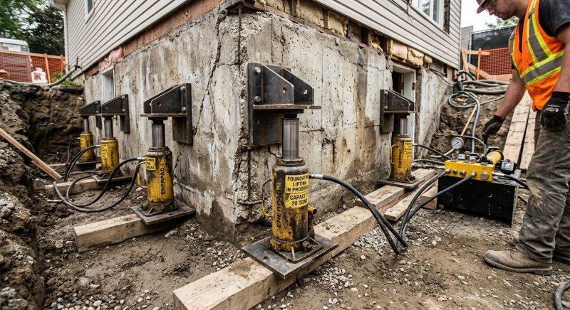 Foundation Jacking in Milpitas, CA