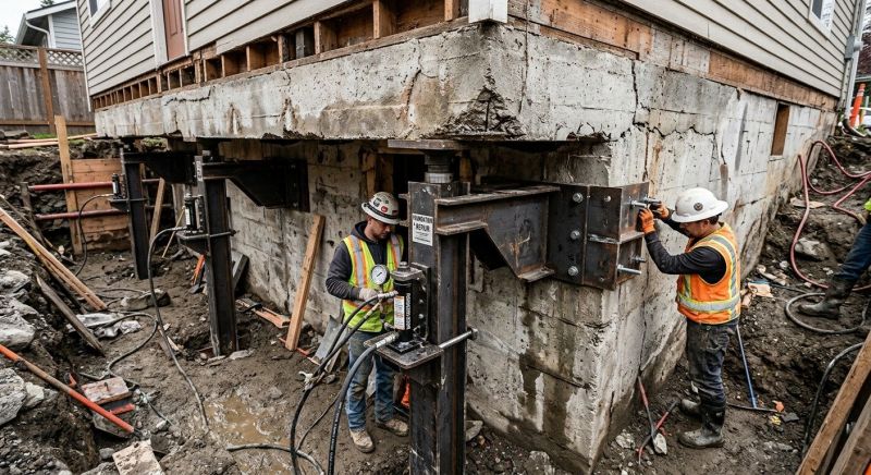 Foundation Lifting in Dublin, CA