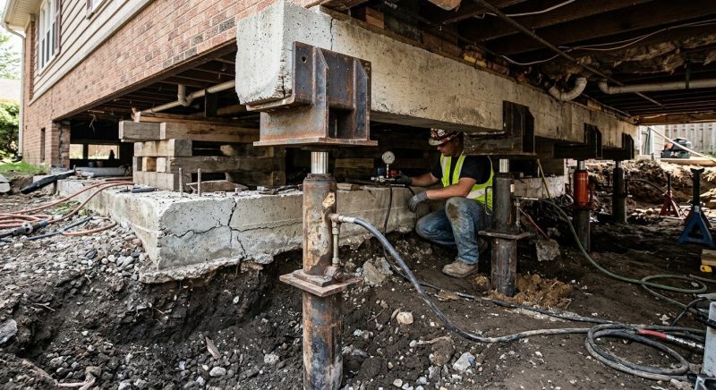 Foundation Lifting in Hayward, CA