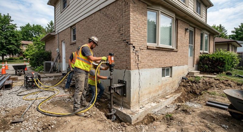 Foundation Lifting in Los Altos, CA