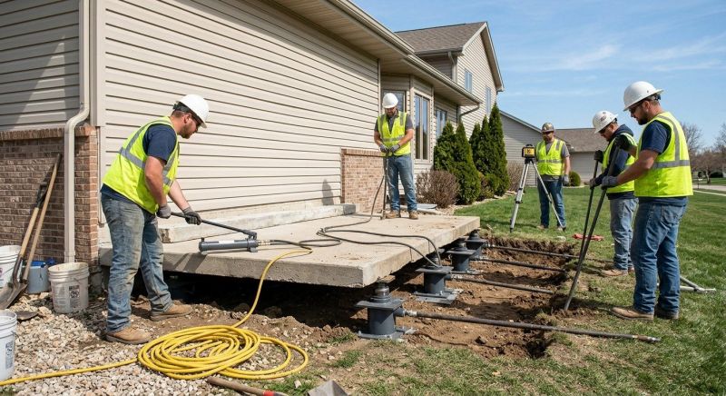 Foundation Lifting in Pleasanton, CA