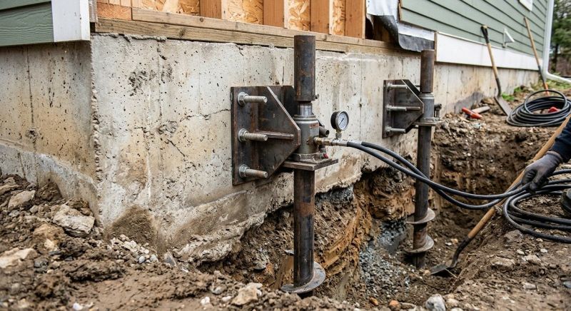 Foundation Pier Leveling in San Jose, CA