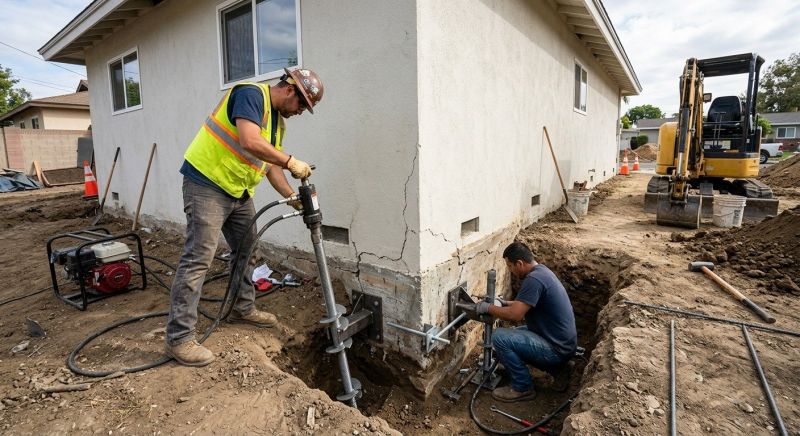 Foundation Stabilizing in Hayward, CA