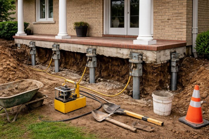 Foundation Stabilizing in Newark, CA