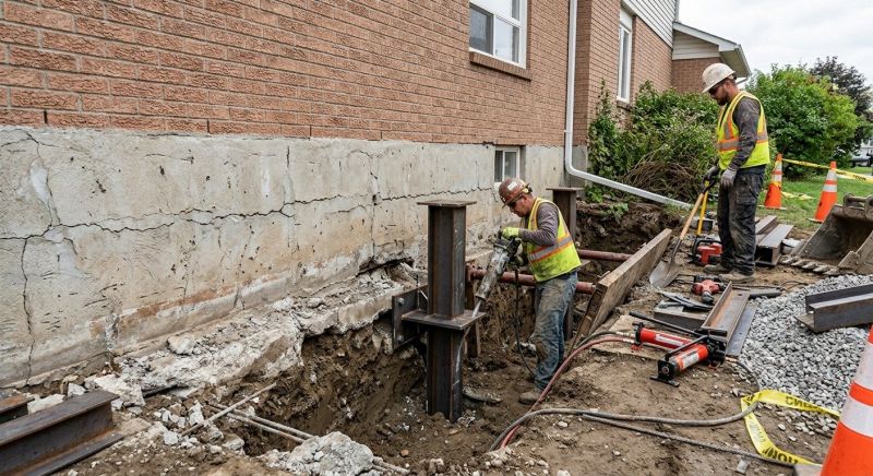 Foundation Structural Repair in Portola Valley, CA