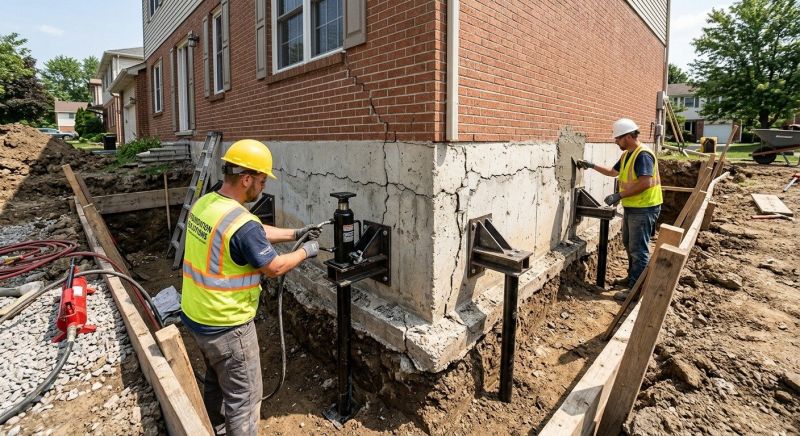 Foundation Structural Repair in Scotts Valley, CA