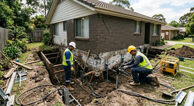 Home Foundation Repair in Menlo Park, CA