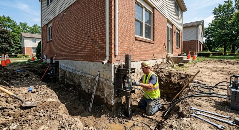 Sinking Foundation Repair in San Jose, CA