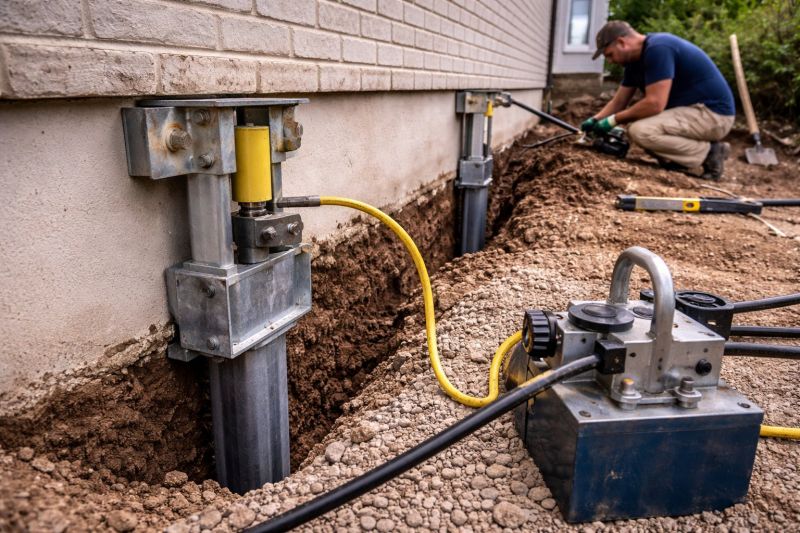 Sinking Foundation Repair in Palo Alto, CA